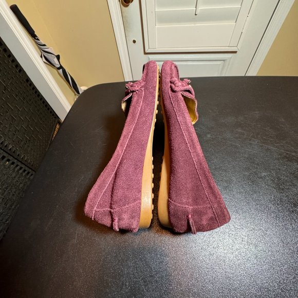 Coach Fortunata size 6.5 suede loafers with horsebit logo - Picture 8 of 10